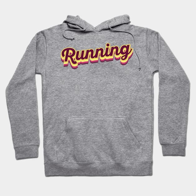 Retro Running Hoodie by neodhlamini